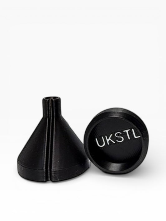 Precision Paint Funnels with Stabilising Base – Pack of 4