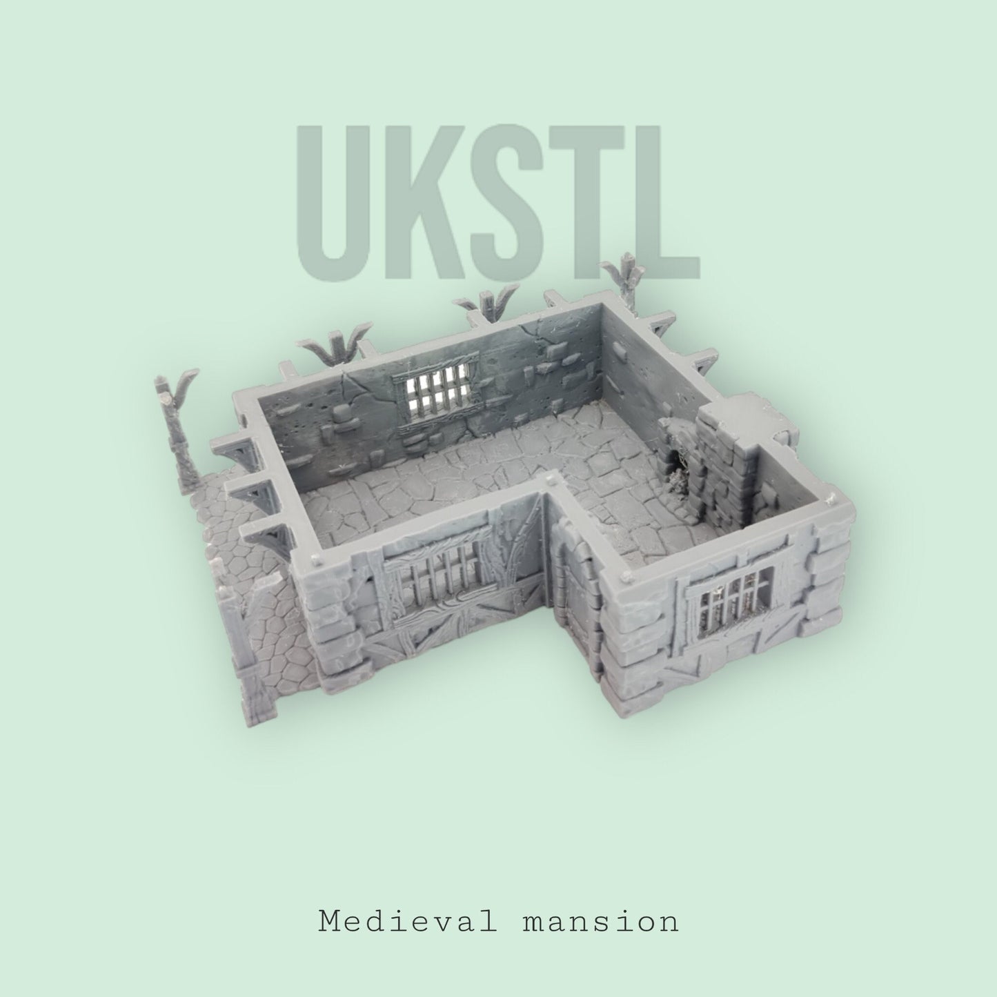 Medieval mansion terrain 28mm/32mm fantasy