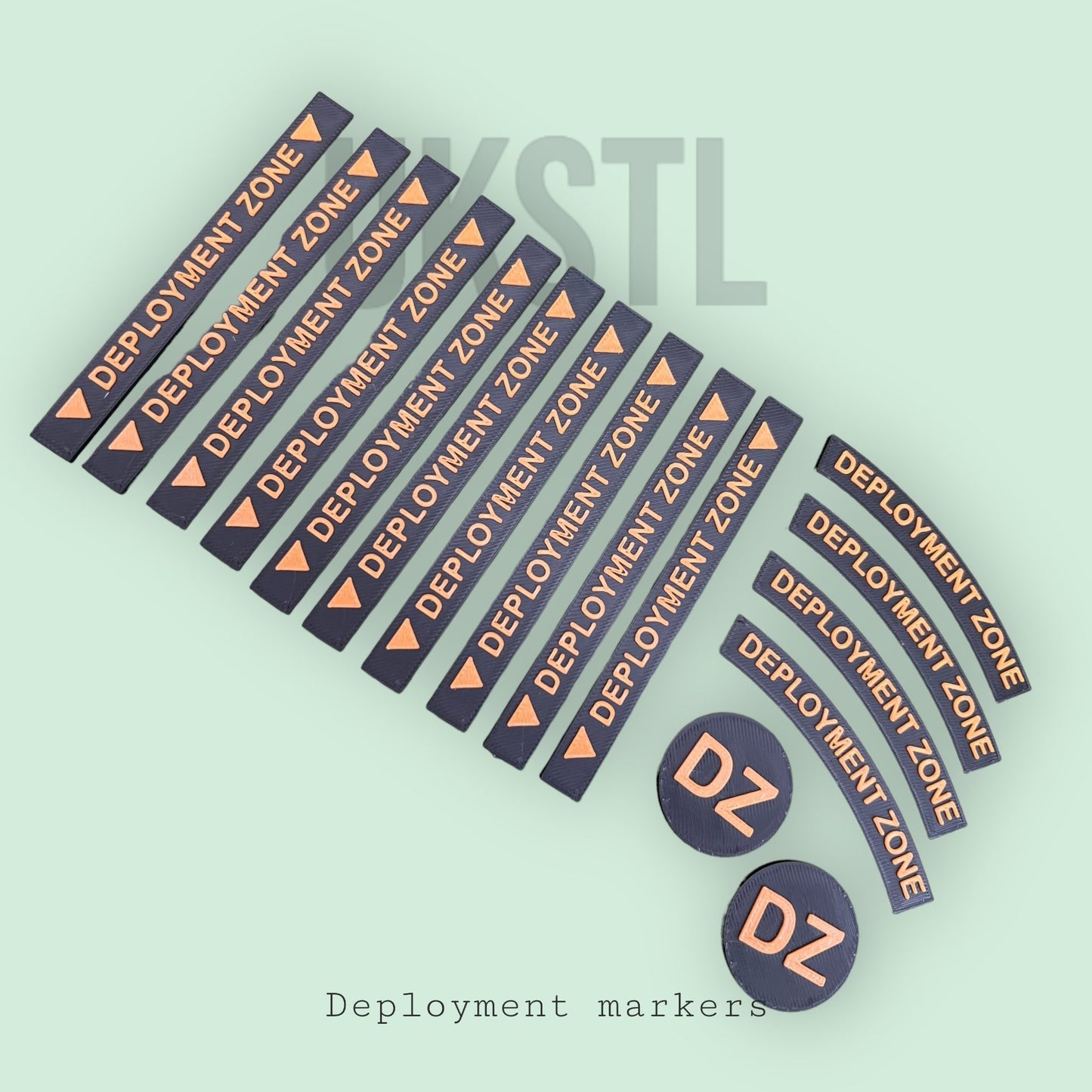Deployment markers full set for any tabletop game