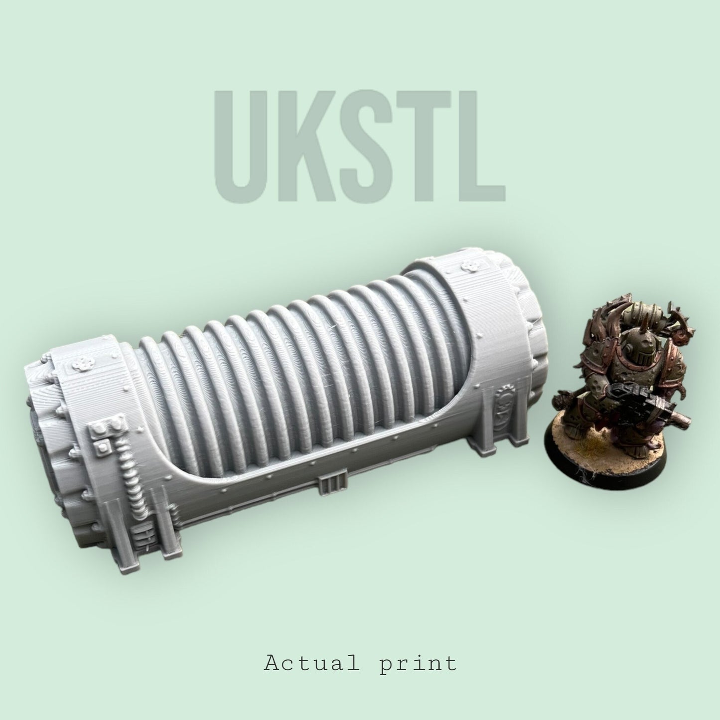 Giant power generator coil for wargaming