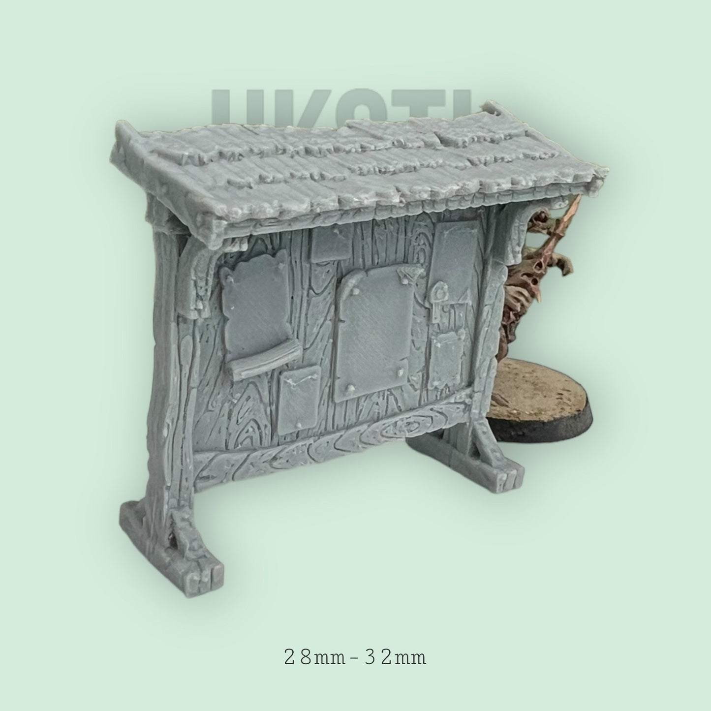 Notice board Medieval Scatter Terrain RPG MIniature Pathfinder D&D Dungeons and Dragons