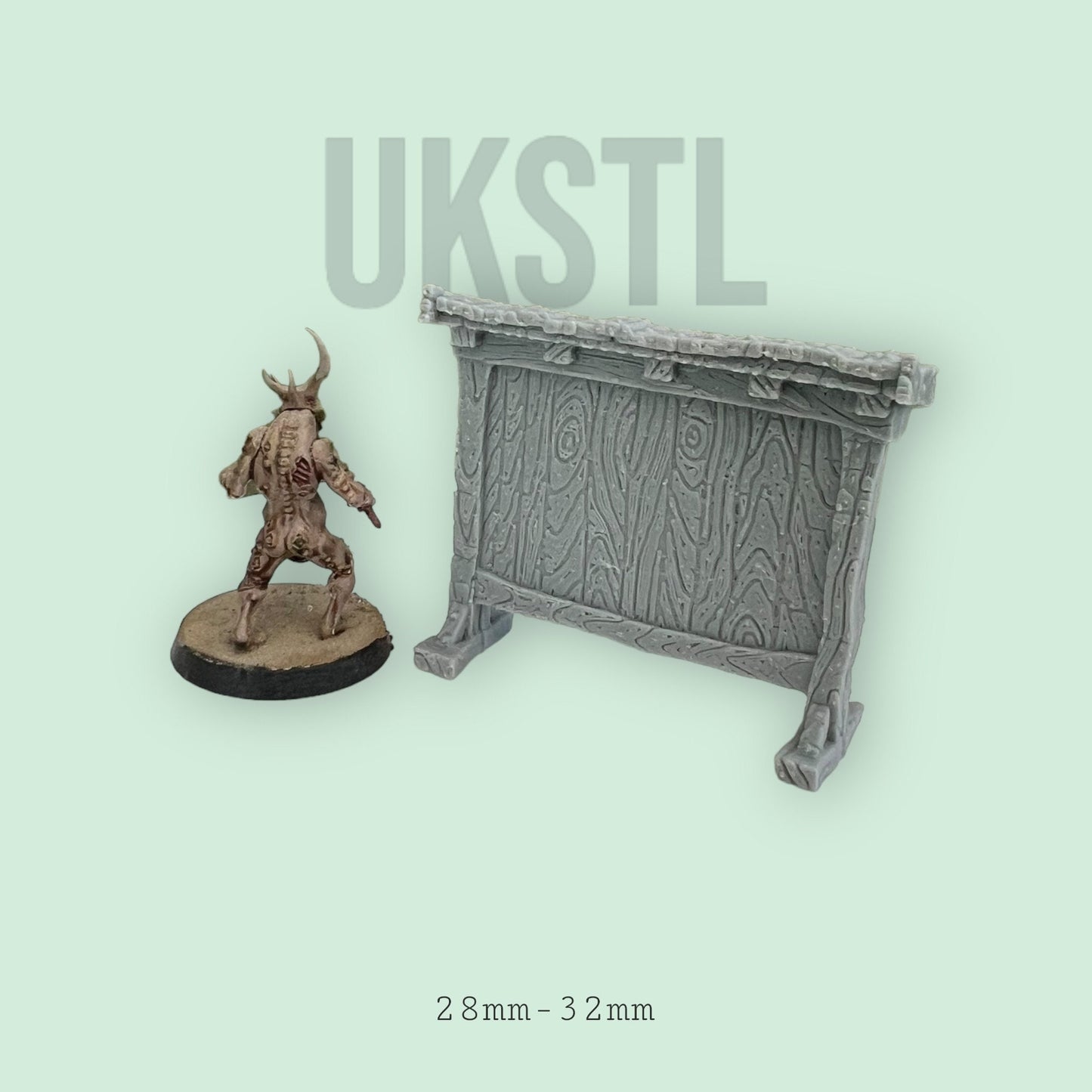 Notice board Medieval Scatter Terrain RPG MIniature Pathfinder D&D Dungeons and Dragons