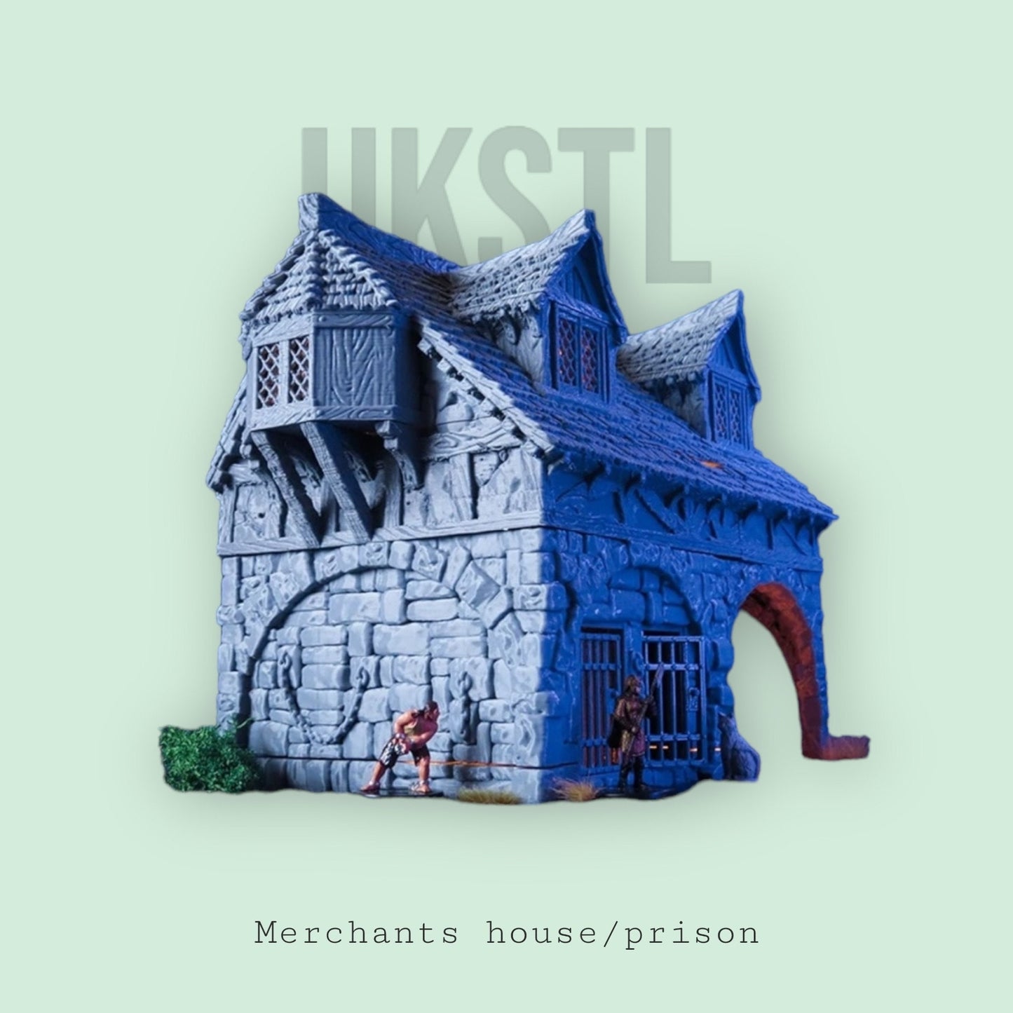 Merchant House/prison scatter terrain 28mm/32mm fantasy