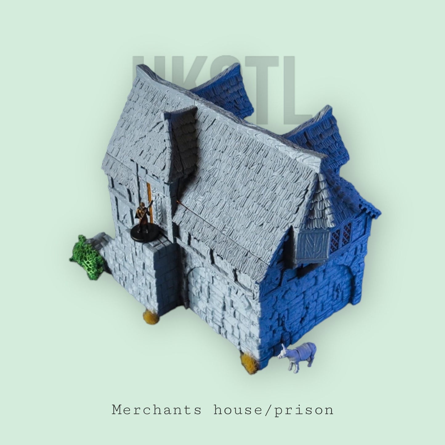 Merchant House/prison scatter terrain 28mm/32mm fantasy