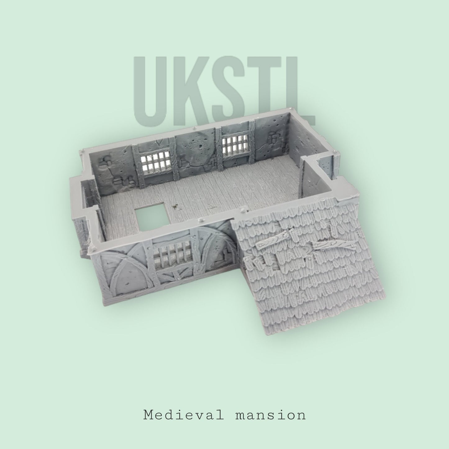 Medieval mansion terrain 28mm/32mm fantasy