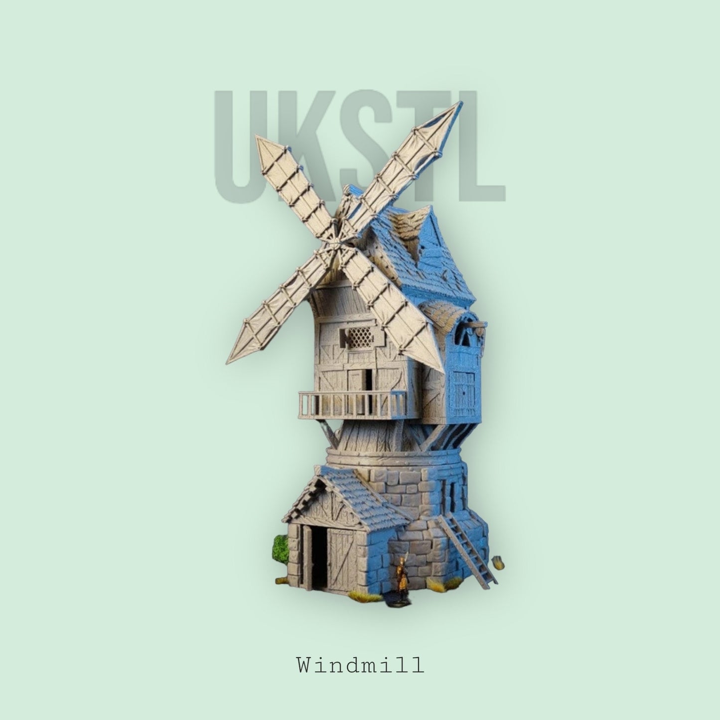 Fantasy windmill Miniature for D&D - 28mm Scale