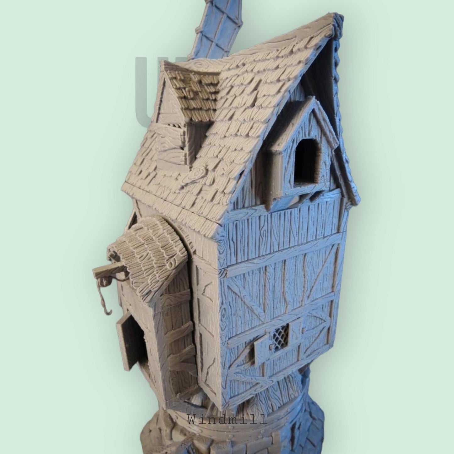 Fantasy windmill Miniature for D&D - 28mm Scale