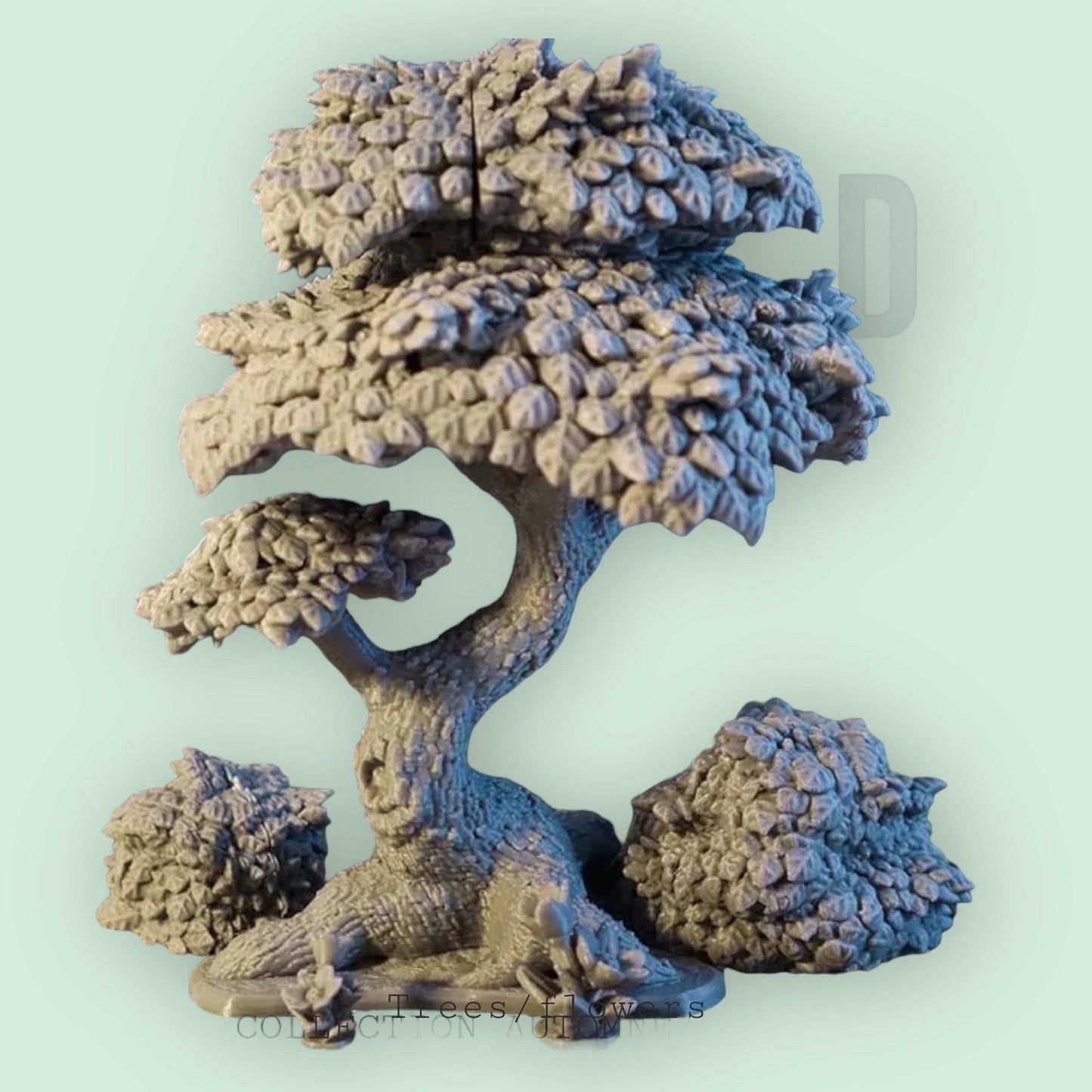 Trees/flowers bundle terrain 28mm/32mm fantasy