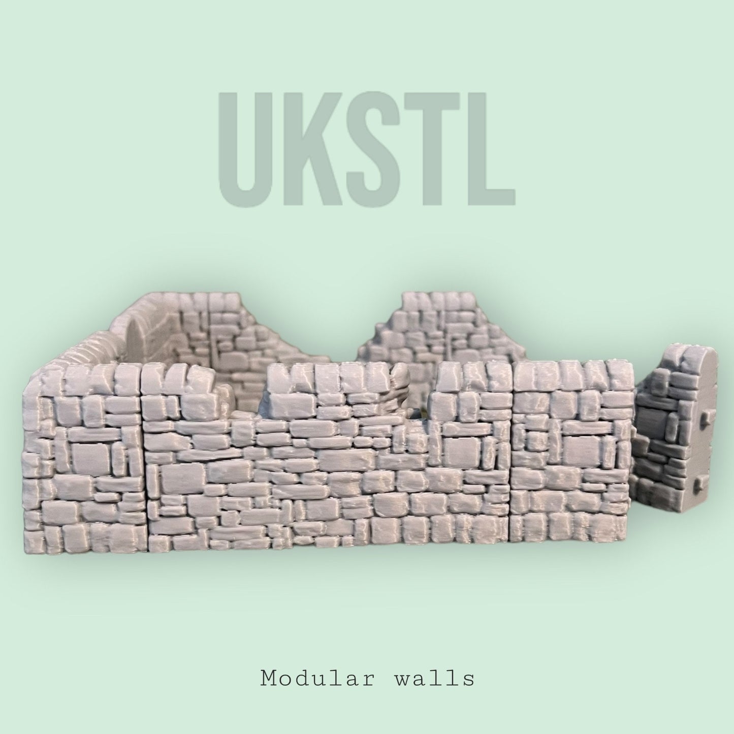 Stone wall bundle 28mm/32mm fantasy