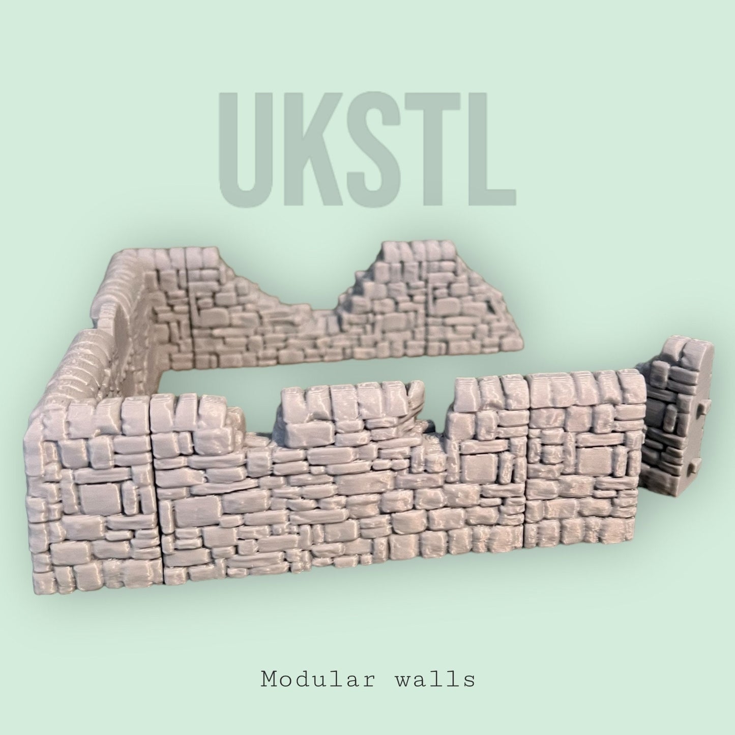 Stone wall bundle 28mm/32mm fantasy