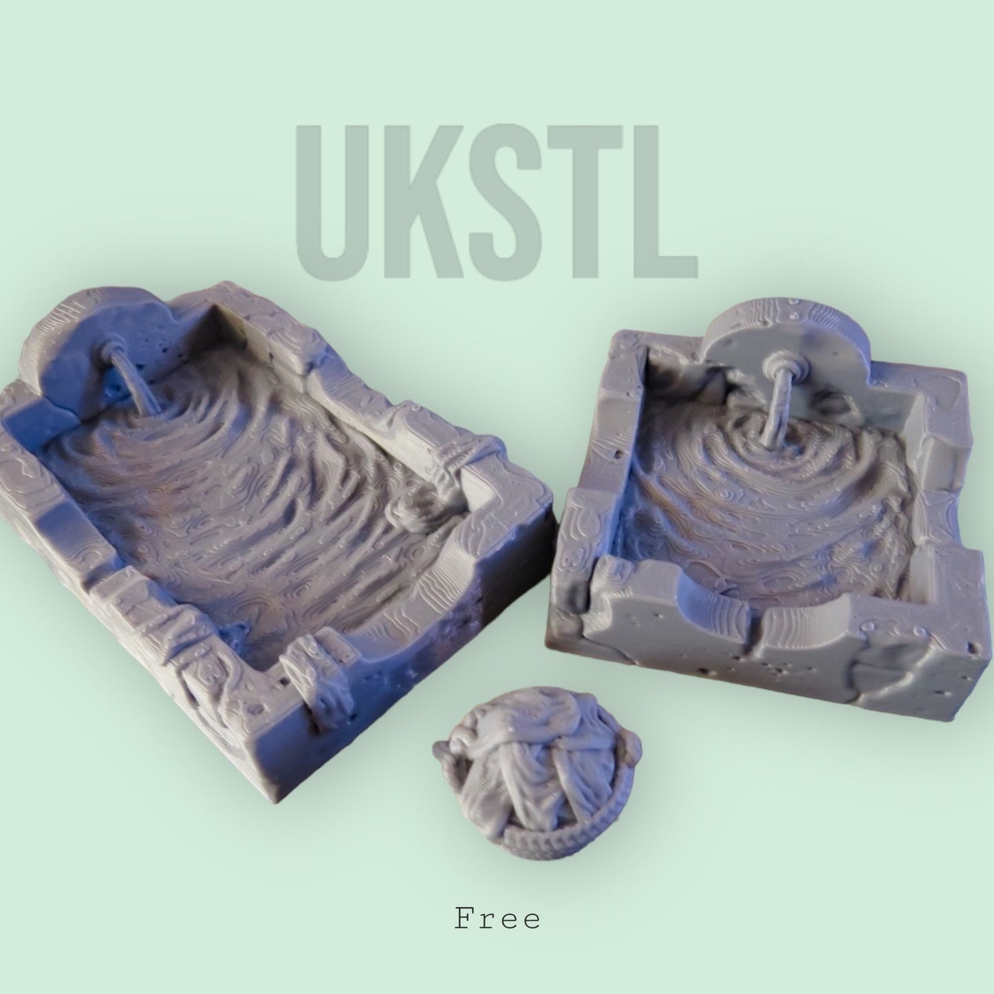 Washhouse terrain 28mm/32mm fantasy