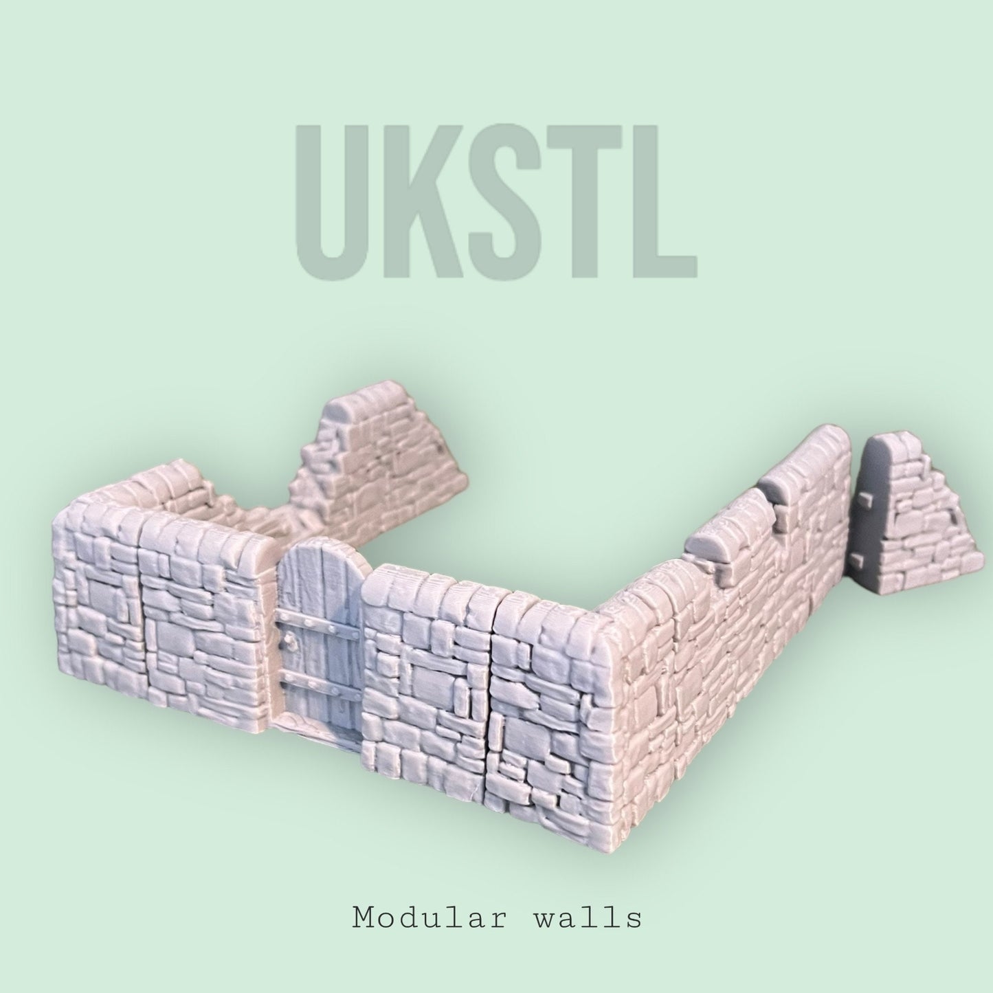 Stone wall bundle 28mm/32mm fantasy