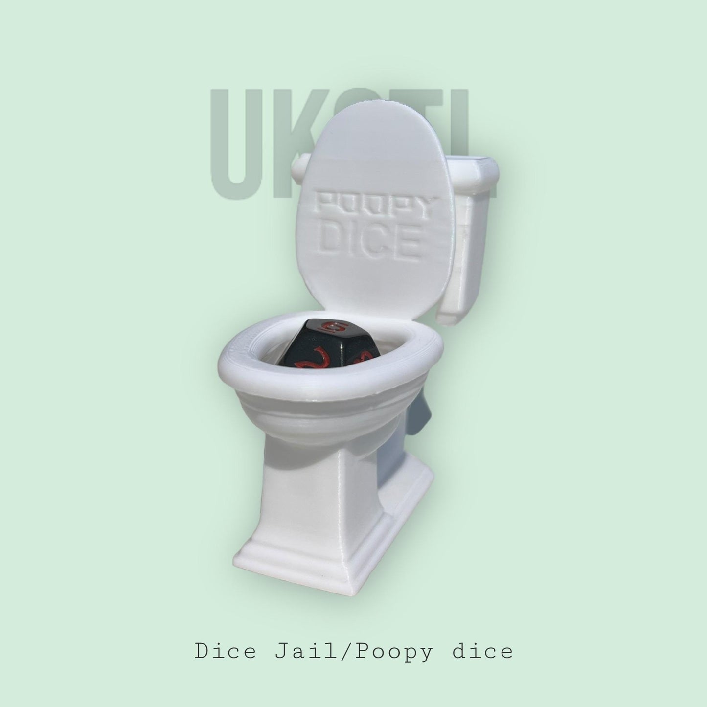 Dice Jail Toilet for dice