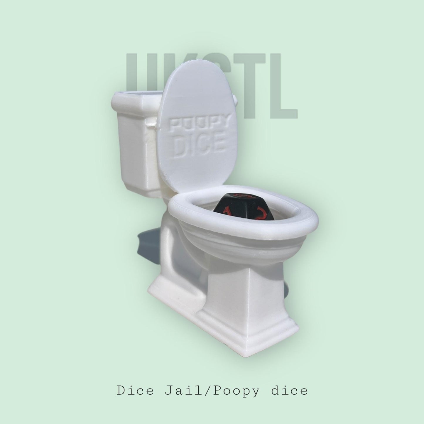 Dice Jail Toilet for dice