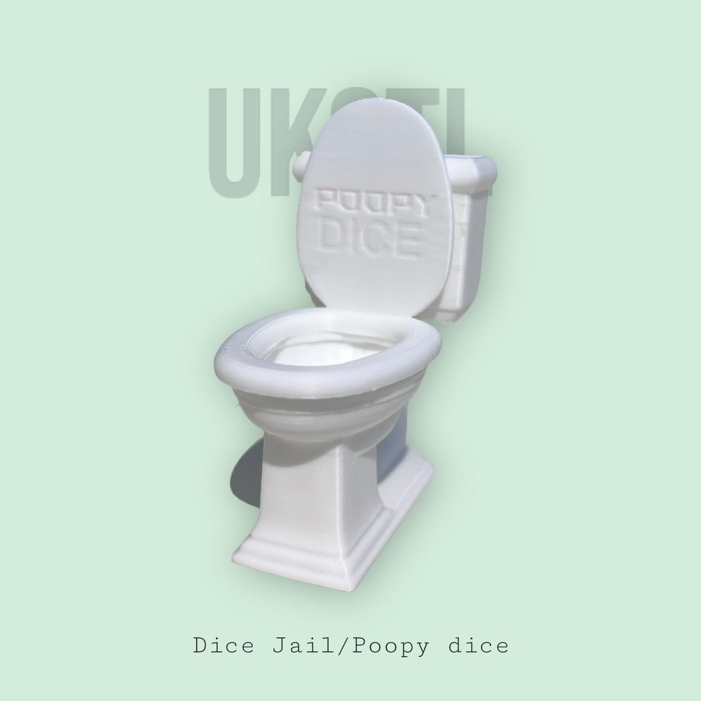 Dice Jail Toilet for dice