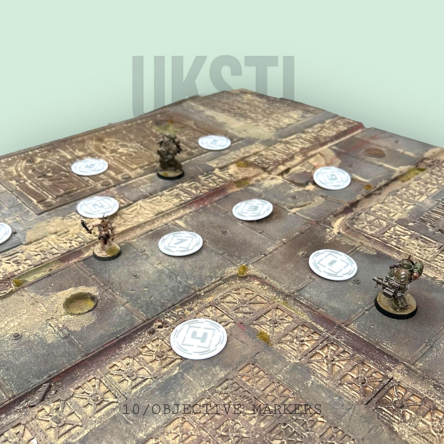 Objective markers full set for any tabletop game