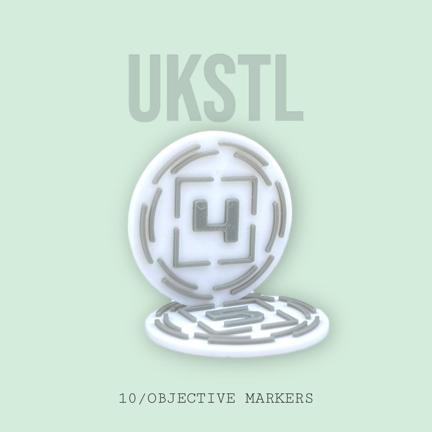 Objective markers full set for any tabletop game