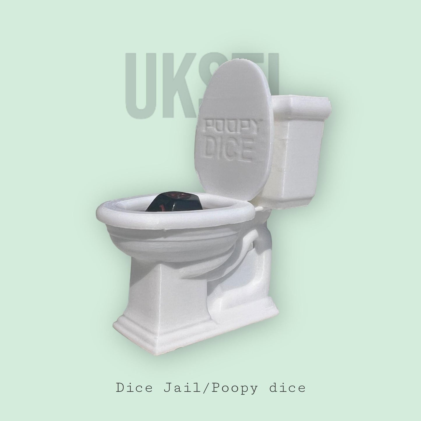 Dice Jail Toilet for dice