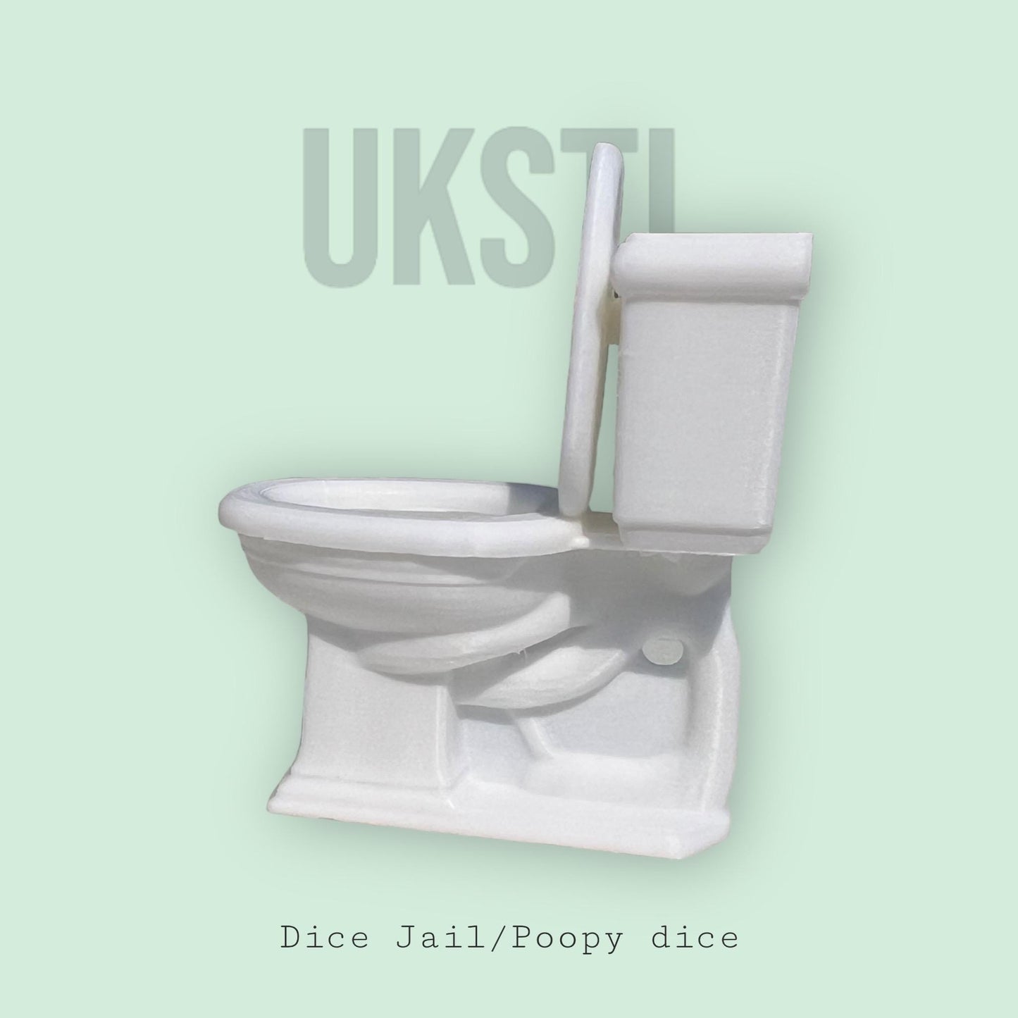 Dice Jail Toilet for dice