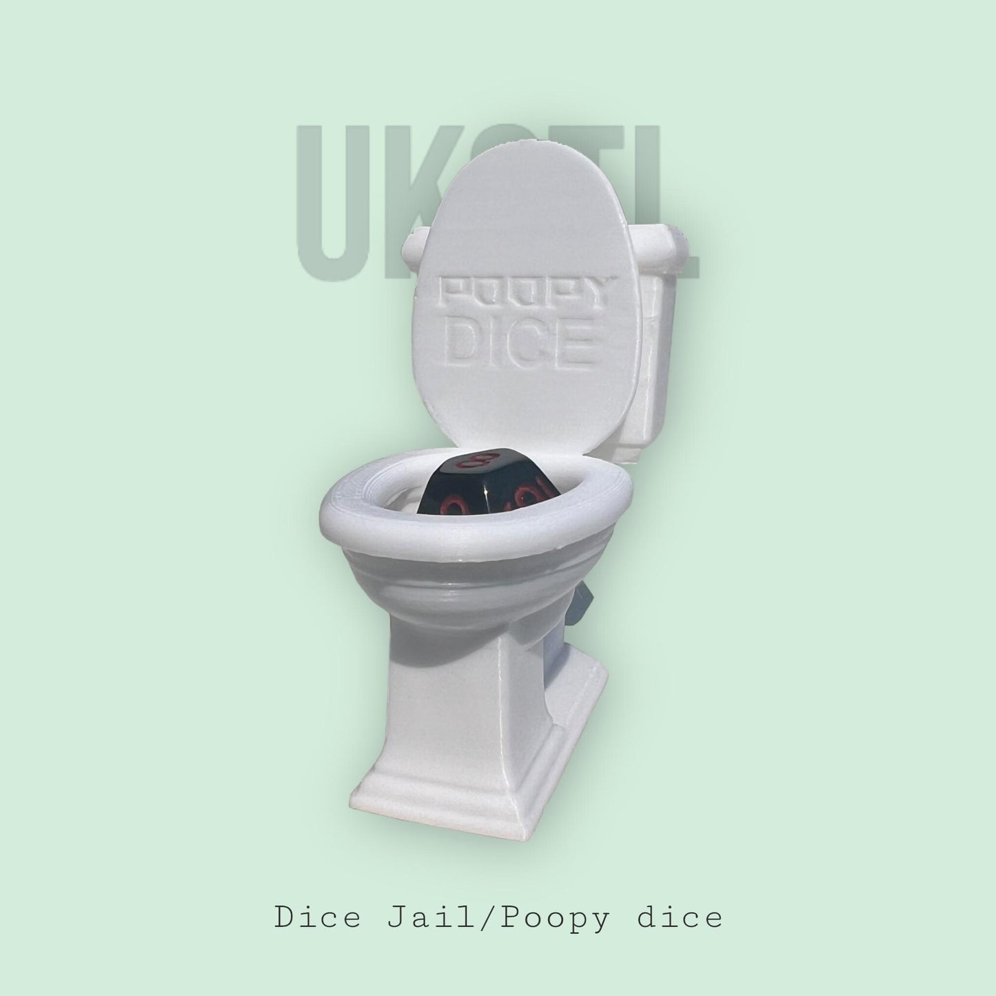 Dice Jail Toilet for dice