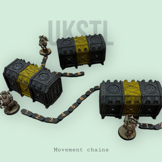 Movement markers full set for any tabletop game