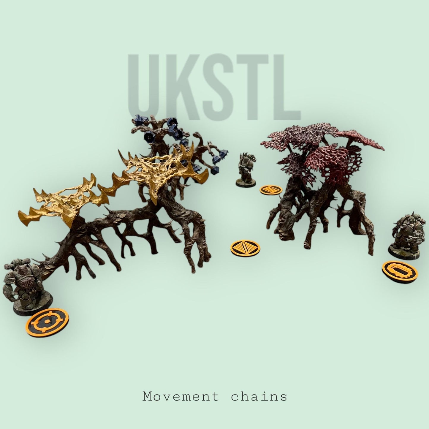 Action markers full set for any tabletop game