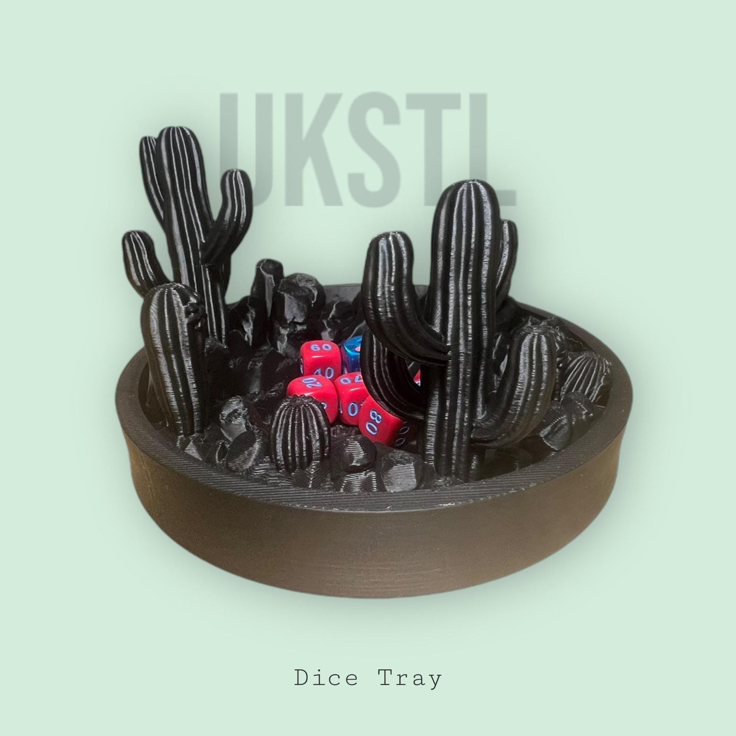 Desert cactus Dice tray