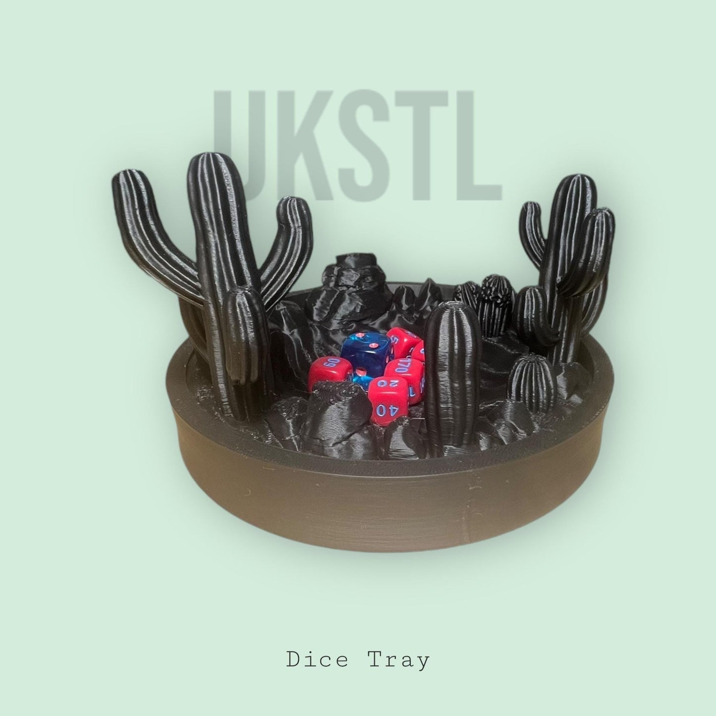 Desert cactus Dice tray