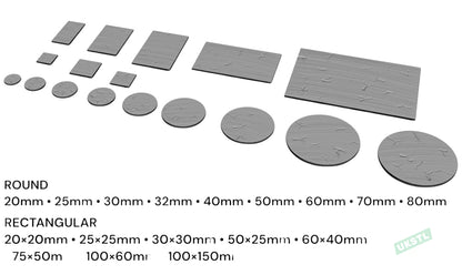 Grounded: 425 Realistic Miniature Bases
