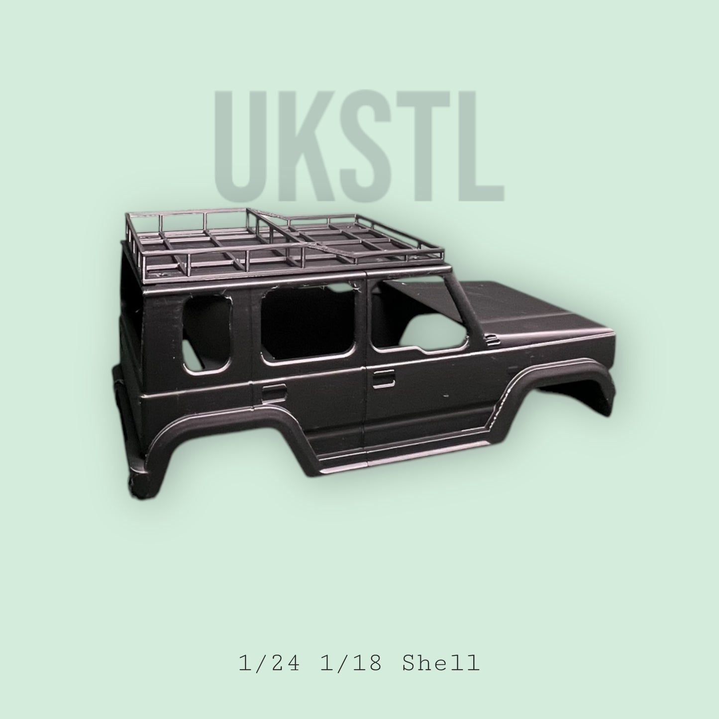 1/24 Scale SUV Body Shell for SCX24 (132mm Wheelbase)