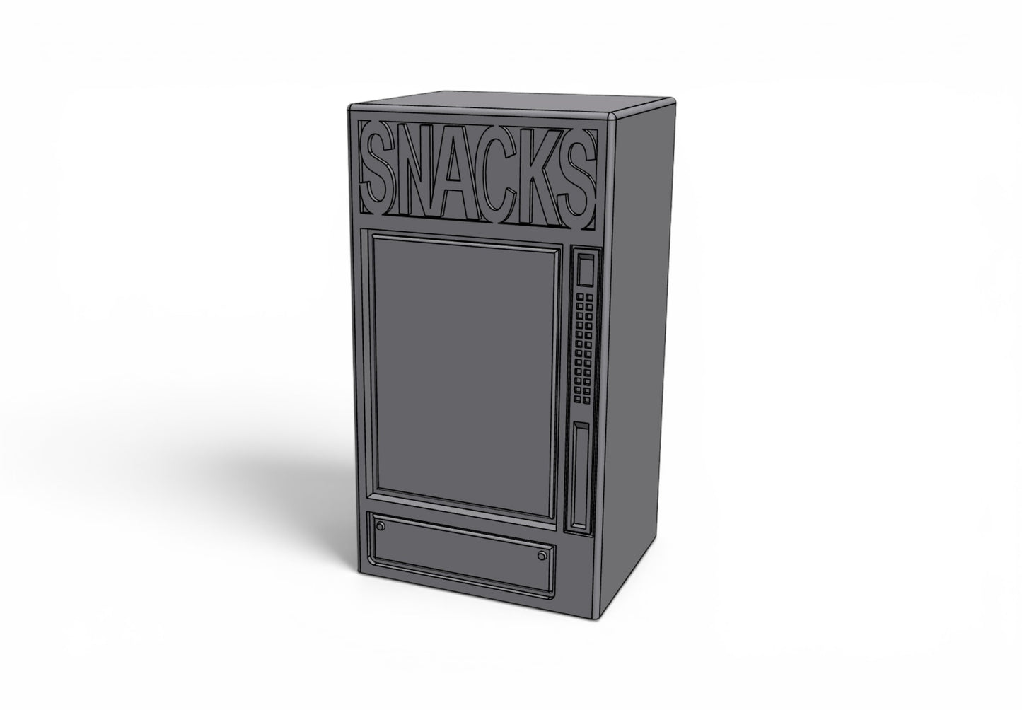 Modern City – Sidewalk Pack 01 | 28mm STL Terrain Pack