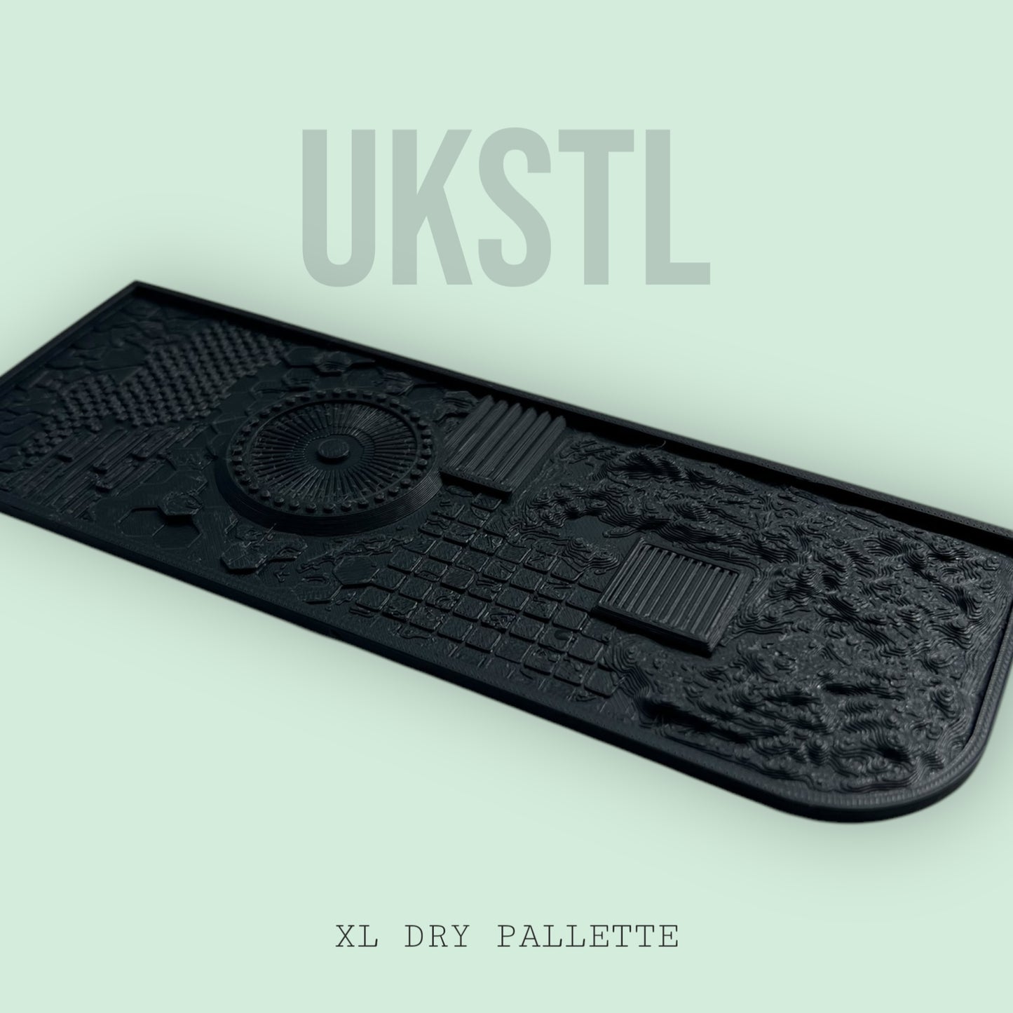 XL Texture dry palette for dry brushing