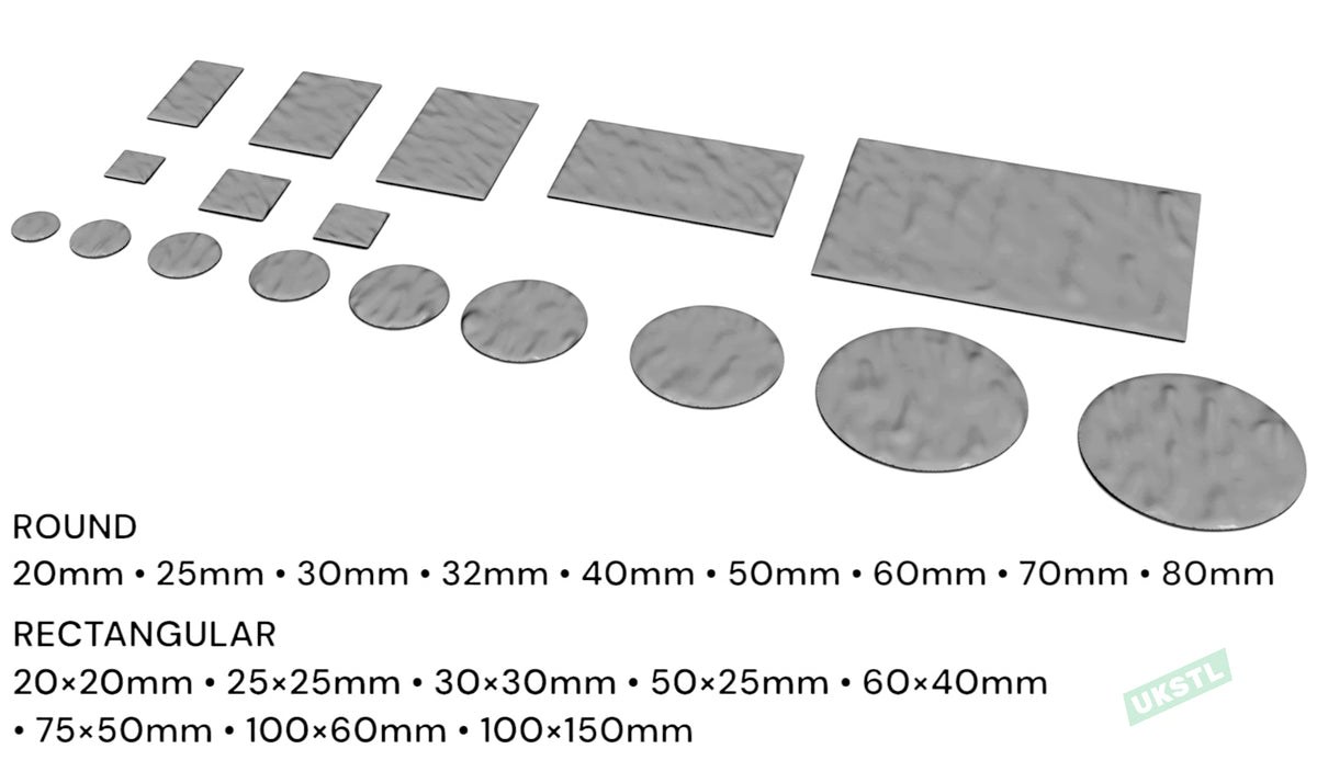 Grounded: 425 Realistic Miniature Bases