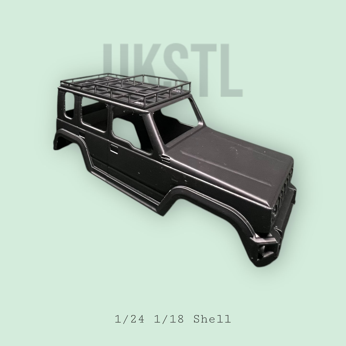 1/24 Scale SUV Body Shell for SCX24 (132mm Wheelbase)