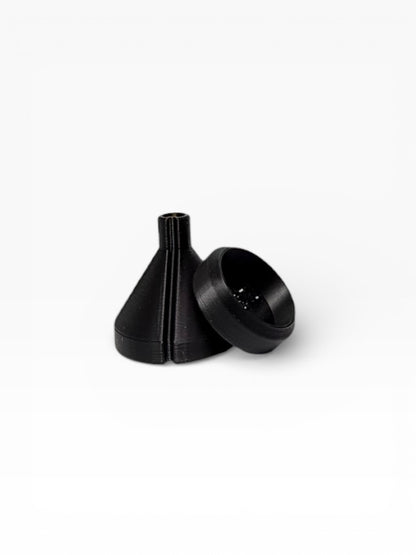 Precision Paint Funnels with Stabilising Base – Pack of 4