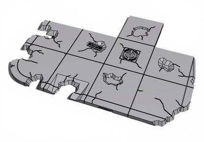 Modern City – damaged pavement Pack 03| 28mm STL Terrain Pack
