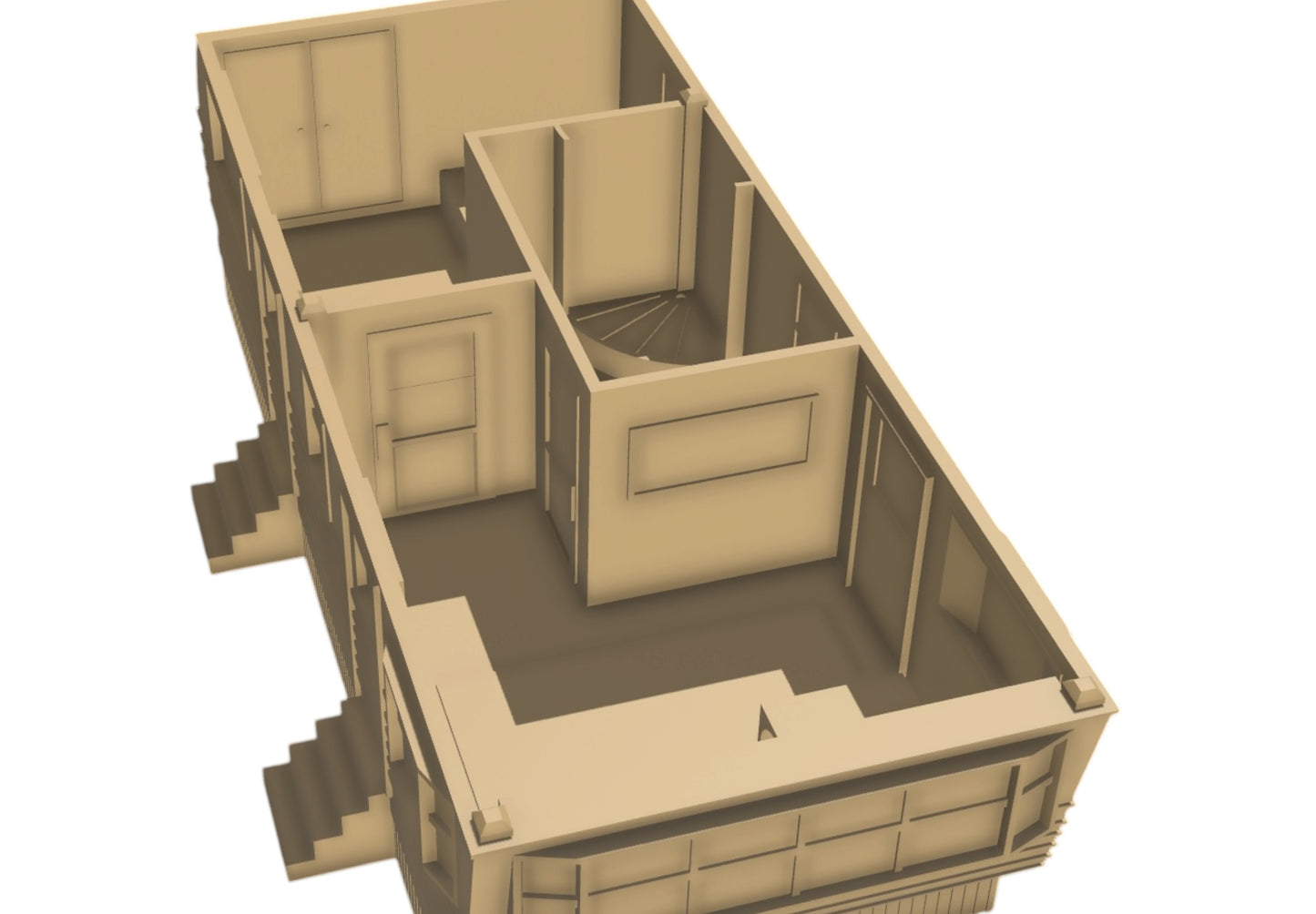 Modular Trailer Park Terrain -28mm Tabletop STL Set