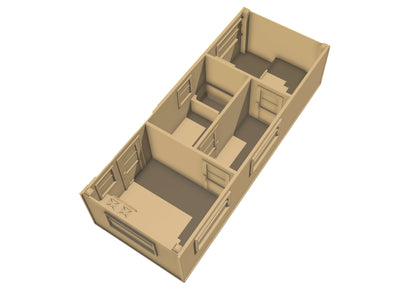 Modular Trailer Park Terrain -28mm Tabletop STL Set