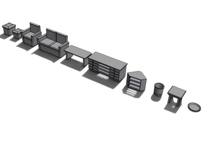 MENA Pack 06 – Living Room Furniture