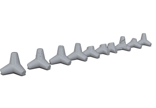 Tetrapod Pack 07 | 28mm, OO, HO & N Scale STL Terrain Pack